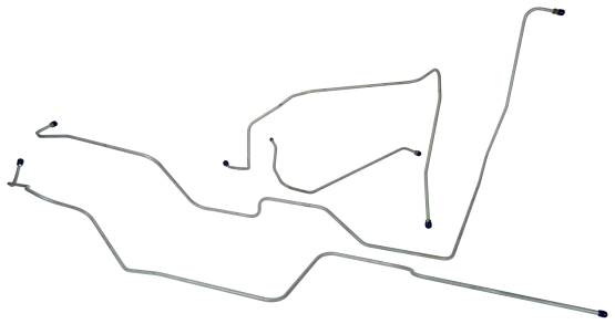 Shafer's Classic - 1993 Ford F150 Lightning Transmission Cooler Line Stainless Steel