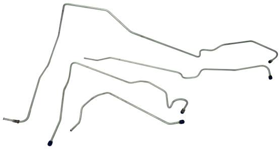 Shafer's Classic - 1988 Ford Bronco Transmission Cooler Line Stainless Steel