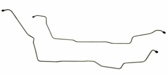 Shafer's Classic - 1968 - 1972 Chevrolet Chevelle  Transmission Oil Cooler Line Stainless Steel