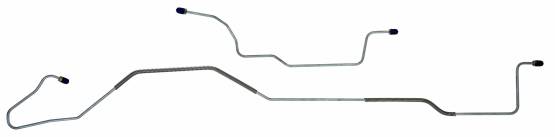 Shafer's Classic - 1967 - 1969 Ford Mustang Rear End Housing Brake Line,304 Stainless Steel