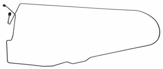 Shafer's Classic - 1967 Ford Mustang  Brake Lines (Front To Rear Of Car),304 Stainless Steel