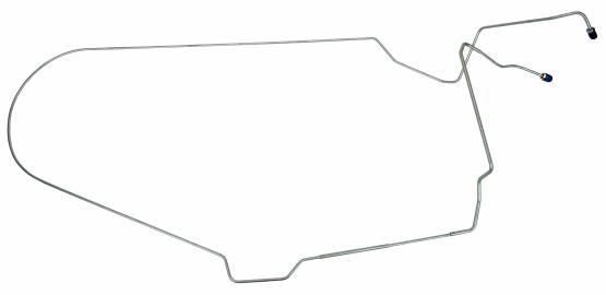 Shafer's Classic - 1972 - 1973 Ford Mustang Brake Lines (Front To Rear Of Car),304 Stainless Steel