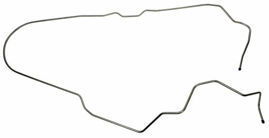 Shafer's Classic - 1971 - 1973 Ford Mustang Long Gas Lines, Pump To Tank,304 Stainless Steel
