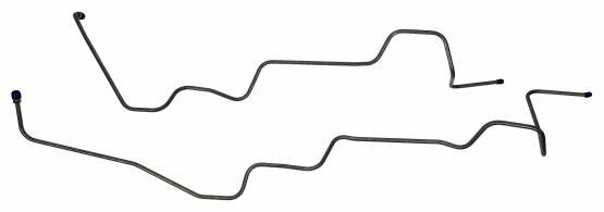 Shafer's Classic - 1964 - 1965 Ford Mustang Transmission Oil Cooler Line,304 Stainless Steel