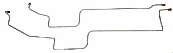 Shafer's Classic - 1969 - 1970 Ford Mustang Transmission Oil Cooler Line,304 Stainless Steel