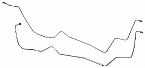 Shafer's Classic - 1971 - 1973 Ford Mustang Transmission Oil Cooler Line,304 Stainless Steel