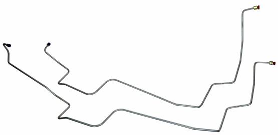 Shafer's Classic - 1971 - 1973 Ford Mustang Transmission Oil Cooler Line,304 Stainless Steel