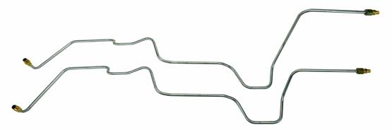Shafer's Classic - 1964 1/2 - 1969 Ford Mustang Transmission Oil Cooler Line, AOD transmission,304 Stainless Steel
