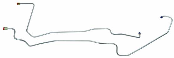 Shafer's Classic - 1969-1970 Ford Mustang Transmission Oil Cooler Line,304 Stainless Steel