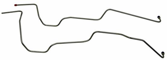 Shafer's Classic - 1963-65 Falcon Transmission Oil Cooler Lines, Stainless Steel