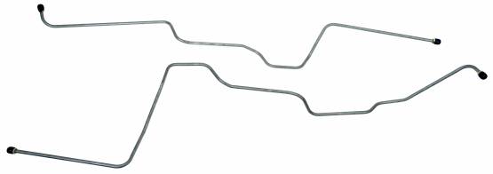 Shafer's Classic - 1962-1964 Ford Fairlane Transmission Oil Cooler Lines, Stainless Steel