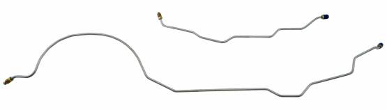 Shafer's Classic - 1966-67 Falcon Rear End Housing Brake Lines, Stainless Steel