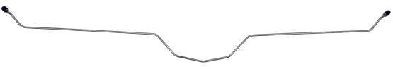 Shafer's Classic - Copy of Late 1965-1966 Chevrolet Corvette Rear End Housing Crossover Line, Stainless Steel