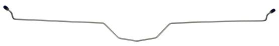 Shafer's Classic - Late 1965 - 1966 Chevrolet Corvette Rear End Housing Crossover Line, Stainless Steel