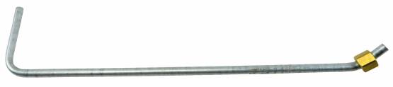 Shafer's Classic - 1957 Chevrolet Full Size Choke-Heat Riser Tube, Stainless Steel