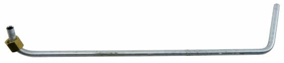 Shafer's Classic - 1957 Chevrolet Full Size  Choke-Heat Riser Tube, Stainless Steel