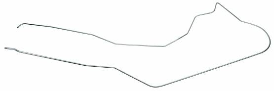 Shafer's Classic - 1972 Chevrolet Corvette LT1 Return Gas Line, 304 Stainless Steel