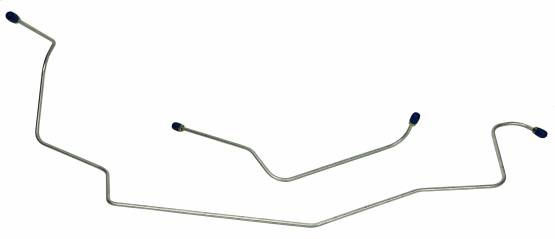 Shafer's Classic - 1964 Falcon Front Brake Lines, Stainless Steel