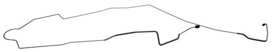 Shafer's Classic - 1980-1985 Ford Bronco Front To Rear Brake Line