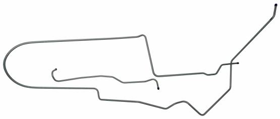 Shafer's Classic - 1970 - 1971 Ford Fairlane and Torino Fuel Tank To Pump Line, 3/8", Stainless steel