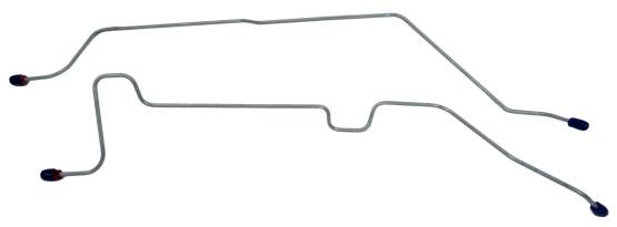 Shafer's Classic - 1991 Ford Ranger 4 x 2 Housing Brake Lines, Stainless steel