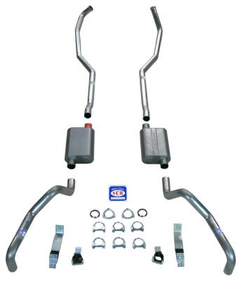 Shafer's Classic - 1967 - 1969 Camaro 2-1/2" Exhaust System, Big block, Stainless steel