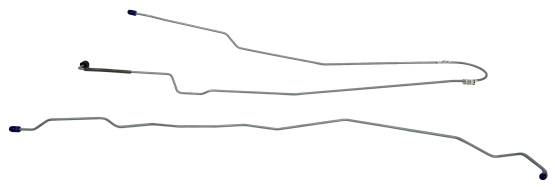 Shafer's Classic - 1976-1979 Ford F100 F150 Front To Rear Brake Line, Stainless steel