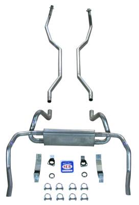 Shafer's Classic - 1969 Camaro Z28 and Super Sport Exhaust System, Stainless steel