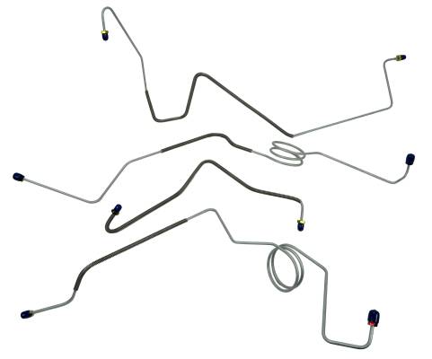 Shafer's Classic - 1976-1979 Ford F100 F150 Front Brake Line Set, Stainless steel