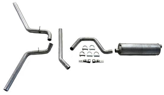Shafer's Classic - 1987-1996 Ford Bronco Cat Back Dual Exhaust System