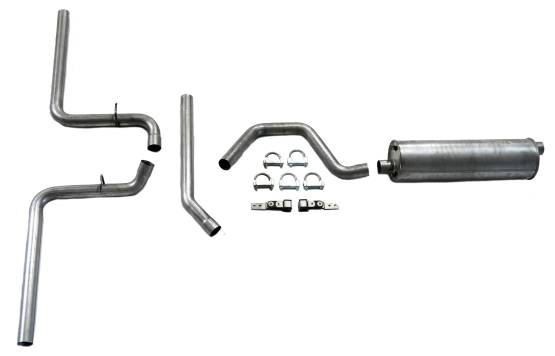 Shafer's Classic - 1987-1996 Ford Bronco Cat Back Dual Exhaust System