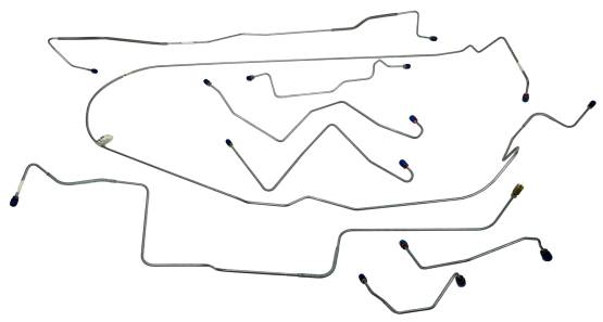 Shafer's Classic - 1967 Ford Mustang Complete Brake Line Set