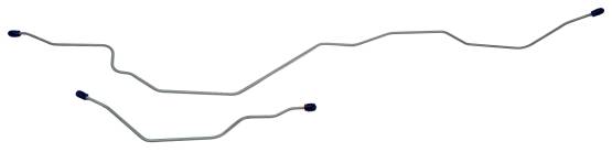 Shafer's Classic - 1993-1994 Ford Bronco Rear End Housing Brake Line, Stainless steel