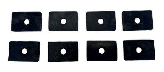Shafer's Classic - 1947-1987 Chevrolet GMC C10-C20 truck Rubber Bed Mount Pad Kit