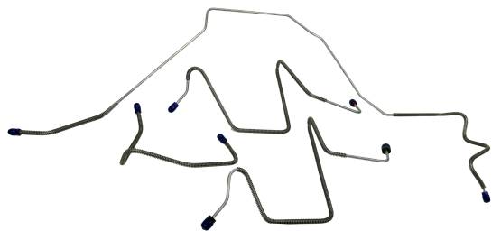 Shafer's Classic - 1980-1986 Ford F250 F350 2 or 4 WD Front Brake Line Set