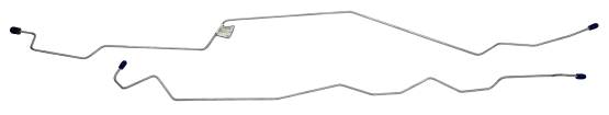 Shafer's Classic - 1976-1979 Ford F100 F150 4 WD Front To Rear Brake Line
