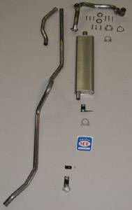 1957 Chevrolet Full Size Exhaust System