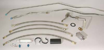 Engine - Gas Lines, Long (Pump to Tank) - Shafer's Classic - 1955 - 1957 Chevrolet Full Size Long Gas Line Kit