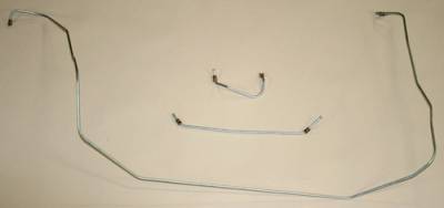 Brakes - Front to Rear Brake Lines - Shafer's Classic - 1960-62 Ford Full Size Front Brake Lines