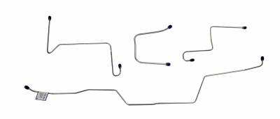 Brakes - Front to Rear Brake Lines - Shafer's Classic - 1966 Full Size Ford Front Brake Line Set