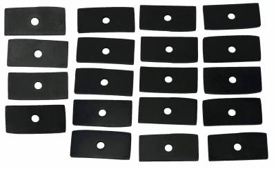 Body Parts - Convertible Related Parts - Shafer's Classic - 1955 - 1957 Chevrolet Full Size Pinch-Rail Pads