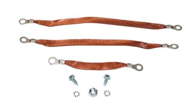 Engine - Engine Related Parts - Shafer's Classic - 1955 - 1957 Chevrolet Full Size Ground Strap Kit