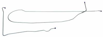 1971-72 Chevrolet Truck Brake Lines (Front To Rear)