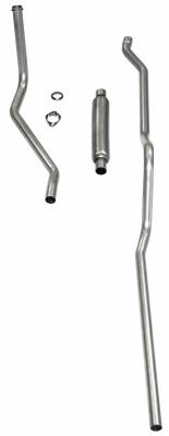 1950-1953 Chevrolet Exhaust System 6 cyl. with Powerglide Transmission exc. Convertible