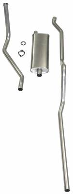 1950-1953 Chevrolet Exhaust System 6 cyl. with Powerglide Transmission exc. Convertible