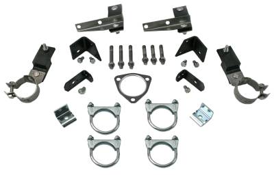 Exhaust - Clamp and Hanger Kits - Shafer's Classic - 1956 Chevrolet Full Size  Clamp And Hanger Kit