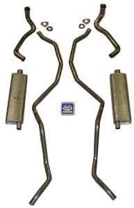 1960 - 1962 Chevrolet 348-409 Dual with 2-1/2" Exhaust System