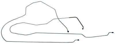 1981-87 Chevrolet Truck Brake Lines (Front To Rear)
