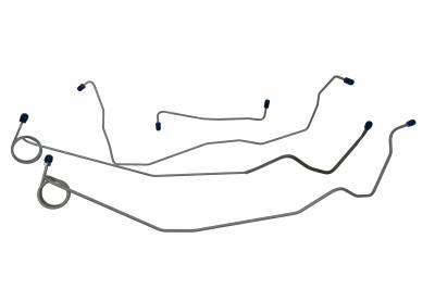 1973-1980 Chevrolet Truck Front Brake Line Set Stainless Steel