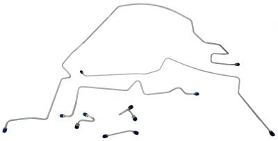 1970 Chevrolet/GMC Truck Front Brake Line Set Stainless Steel